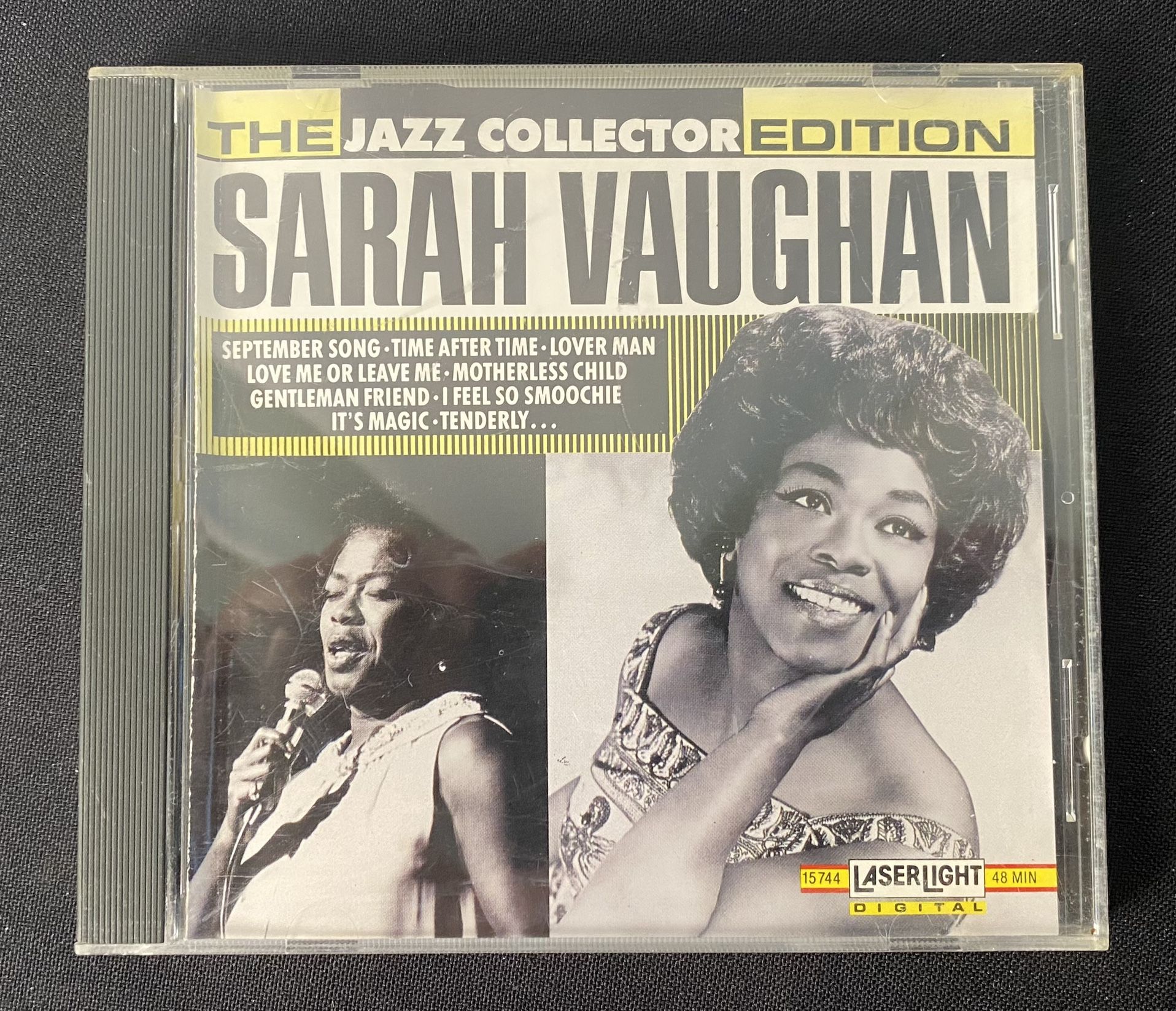 The Jazz Collector Edition Sarah Vaughan CD Laser Light 1991 Mint Rare