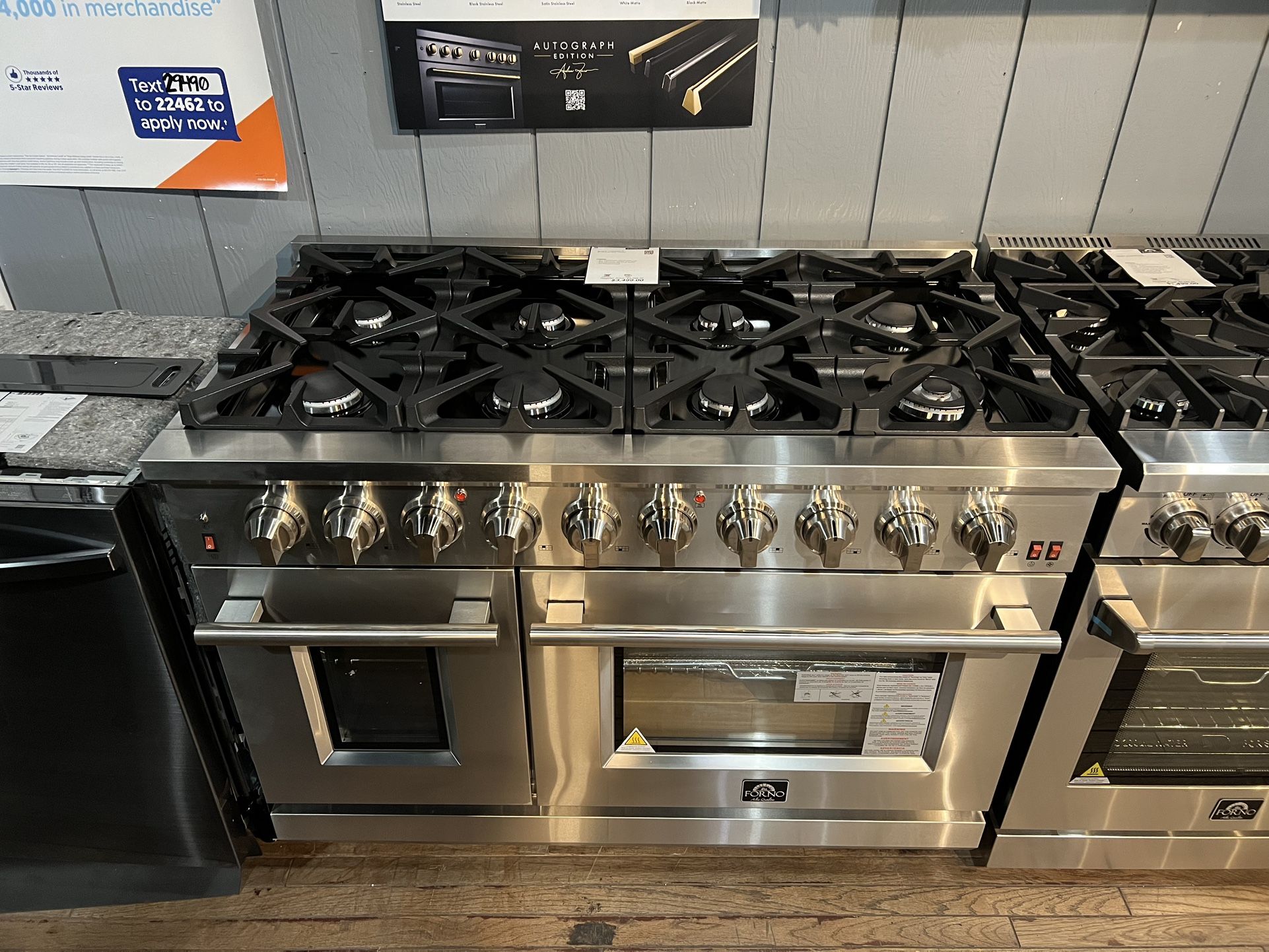 Forno 48” Gas Professional Range - 🔥AUTHORIZED DEALER🔥