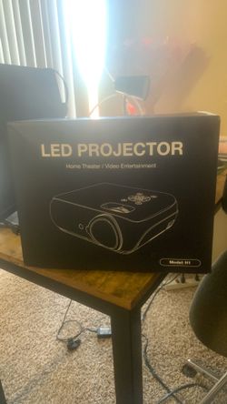 LED PROJECTOR HOME THEATER/ VIDEO ENTERTAINMENT