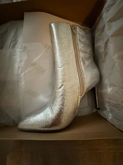 Silver boots - MIA - size 7
