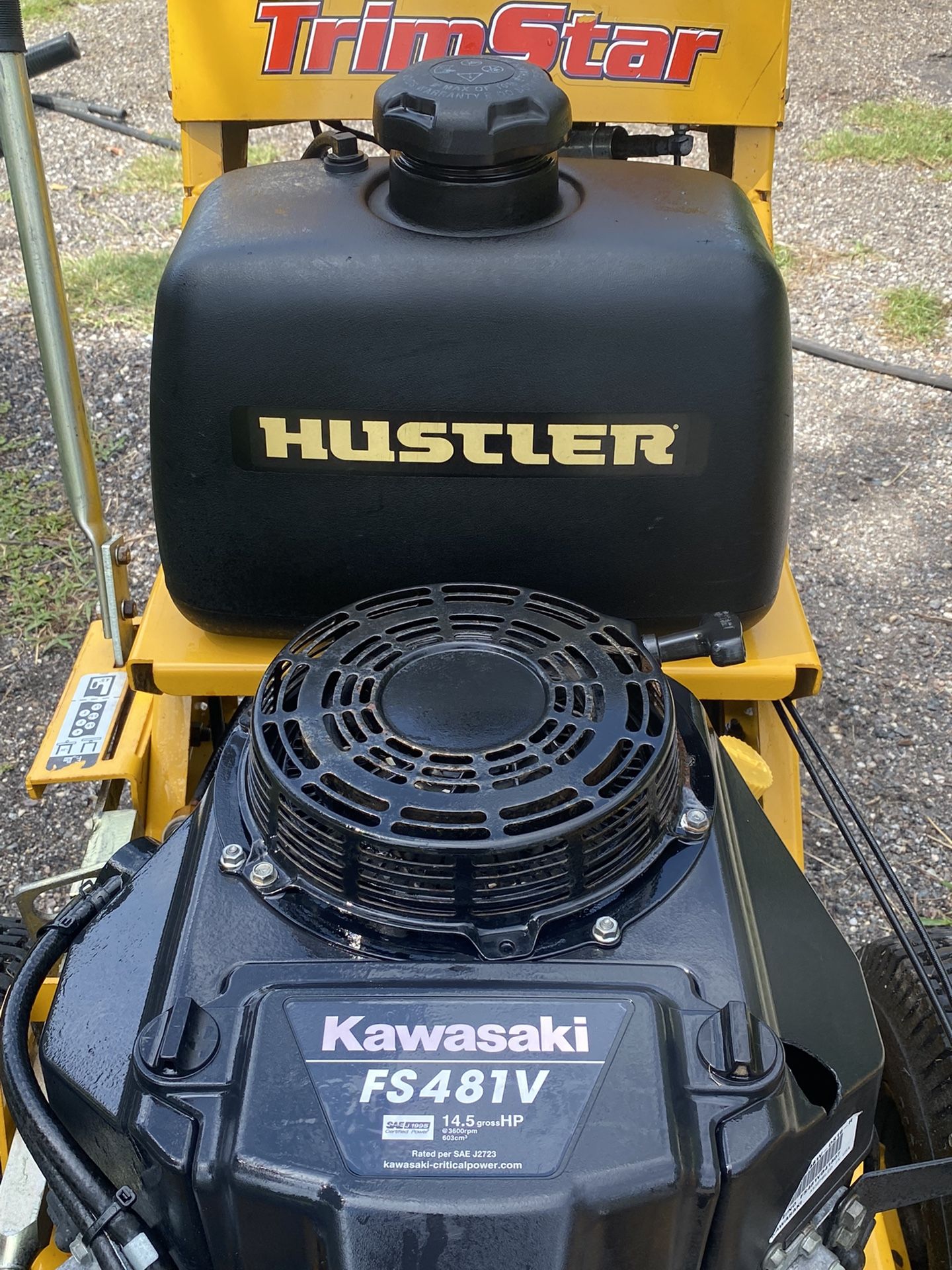 2014 Hustler Trimstar 36” Walk Behind Lawn Mower