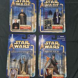 Star Wars ( Attack of the Clones) set of 4