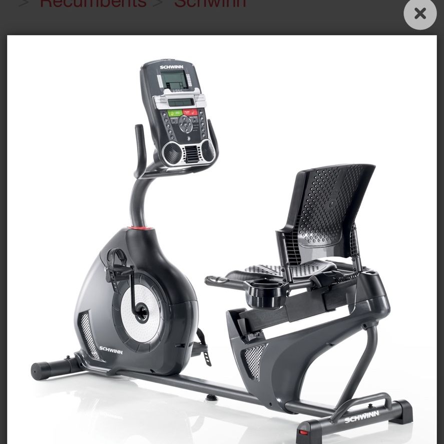 Schwinn Journey 2.0 Recumbent Bike $200 or best offer