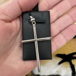 14k CROSS CHARM 