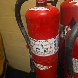 Halon Fire Extinguishers Hydr Tested Ready To Go