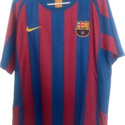 2005-06 FC BARCELONA *RONALDINHO* SHIRT S Football / Soccer