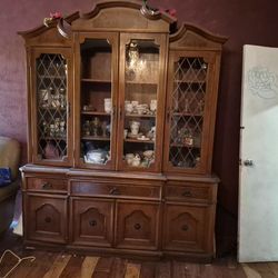 China cabinet  and one small
