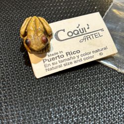 Coqui Tiny Tree Frog Pin