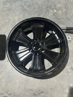 4 Black Rims 20in