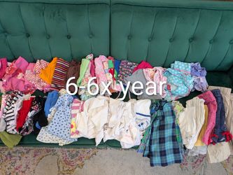 Girl clothes, 6/7:  100 pieces