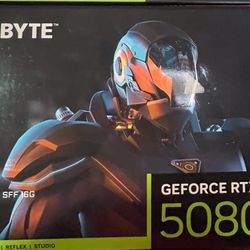 Gigabyte RTX 5080 OC, New…  OBO NO TAX