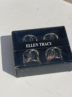 Circles Napkin Ring Set Of 4 New