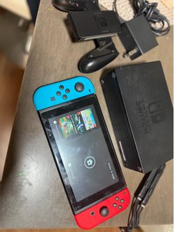 Nintendo Switch & Mario Kart included - used