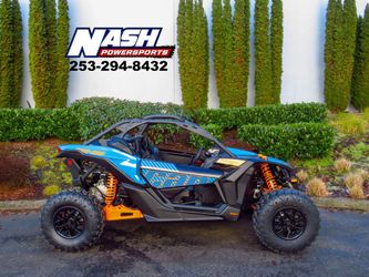 2026 Can-Am Maverick X3 Ds Turbo Scandi Blue & Orange Crush