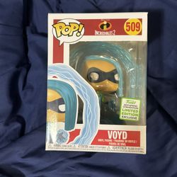 Funko Pop Incredibles Two 2019 Spring Convention Limited Edition Exclusive VOYD 