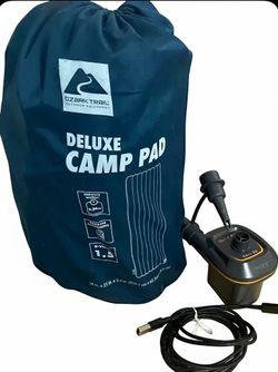 Ozark Trail Camping Pad with Quick Fill air pump