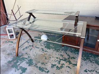 Glass Desk