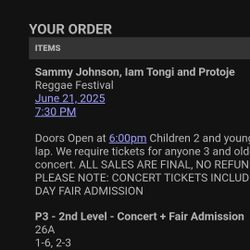 I Have Two Tickets For Concert 