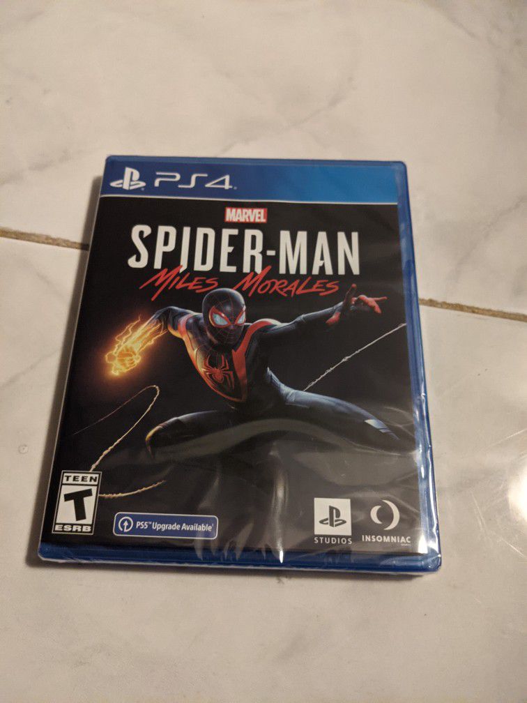 Spider-Man Miles Morales For Ps4 Brand New