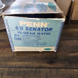 Penn 6/0 senator fishing reel