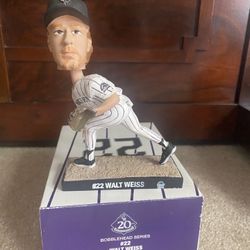 Walt Weiss Rockies 20th Anniversary Limited Edition Bobblehead