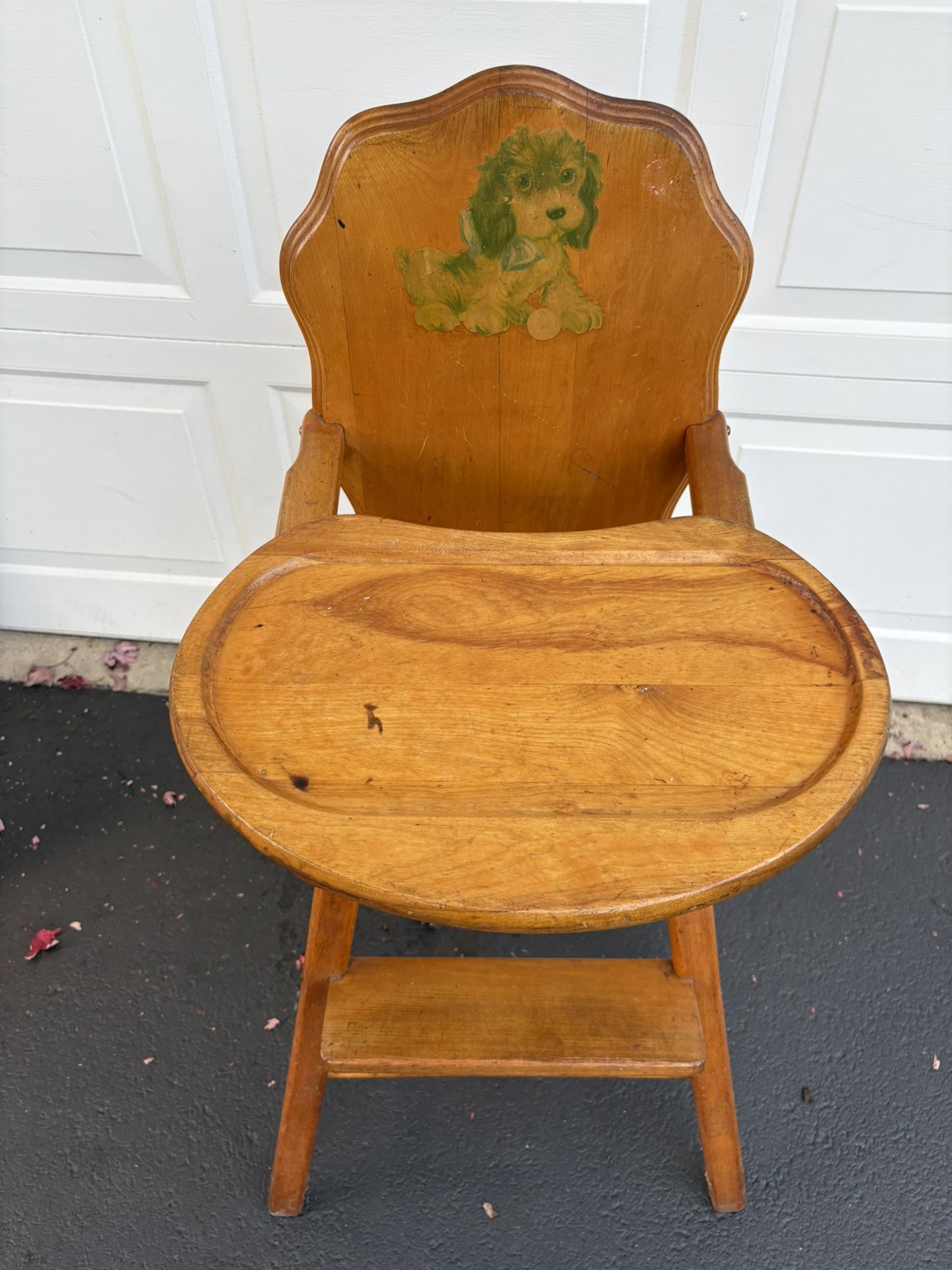Vintage Storkline Baby High Chair w/ Table