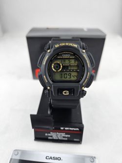 Casio G-Shock DW-9052GBX-1A9CR Black Gold Digital Watch Brand New In Box