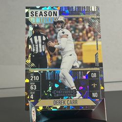 Derek Carr Cracked Ice /25