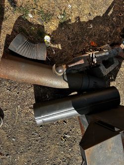 Outdoor stove chimney