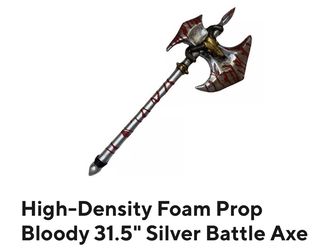 Halloween Fake Bloody Axe