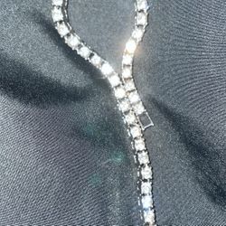 diamond-Moissanite bracelet