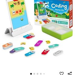 Osmo - Coding Starter Kit for iPhone & iPad-3 Educational Learning Games-Ages 5-10+ Learn to Code, Basics Puzzles-STEM Toy-Logic, Fundamentals(Osmo iP