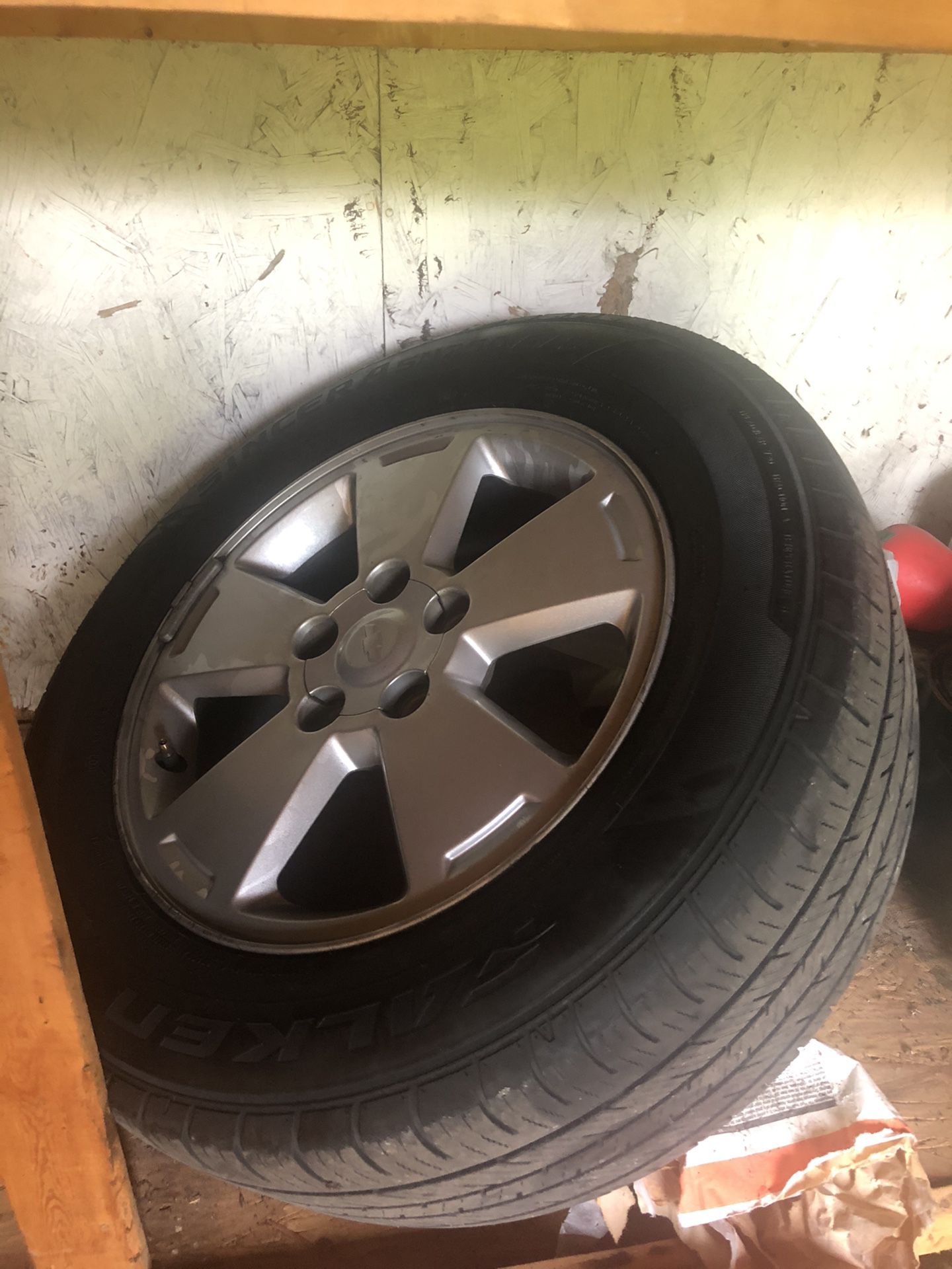 Chevy Impala Set of tires and rims