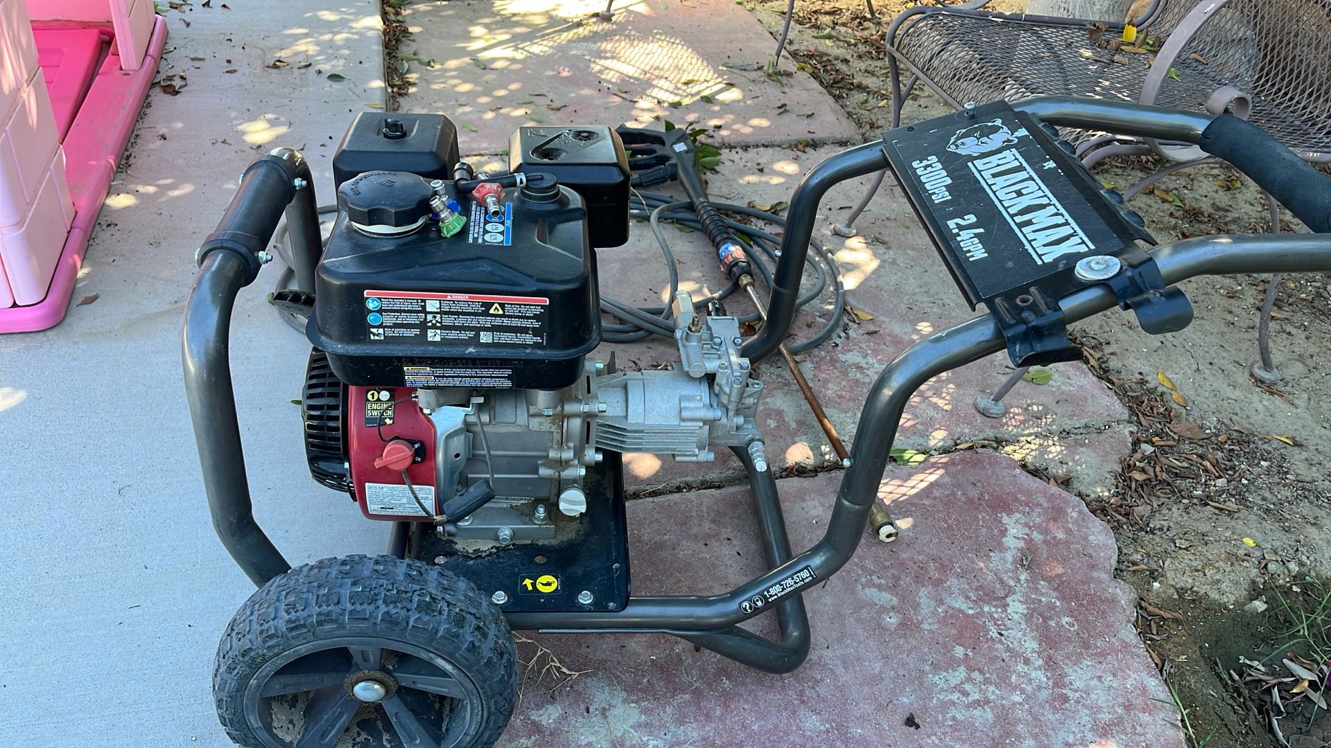 Black Max Pressure Washer 3300