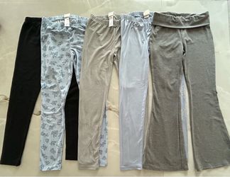 Girls - 5 pairs of Leggings Pants $5