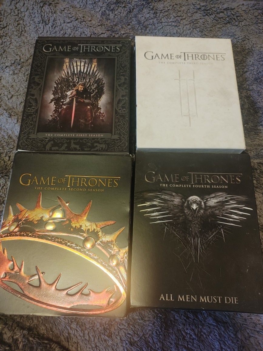 Game Of Thrones Dvd Seasons 1-4