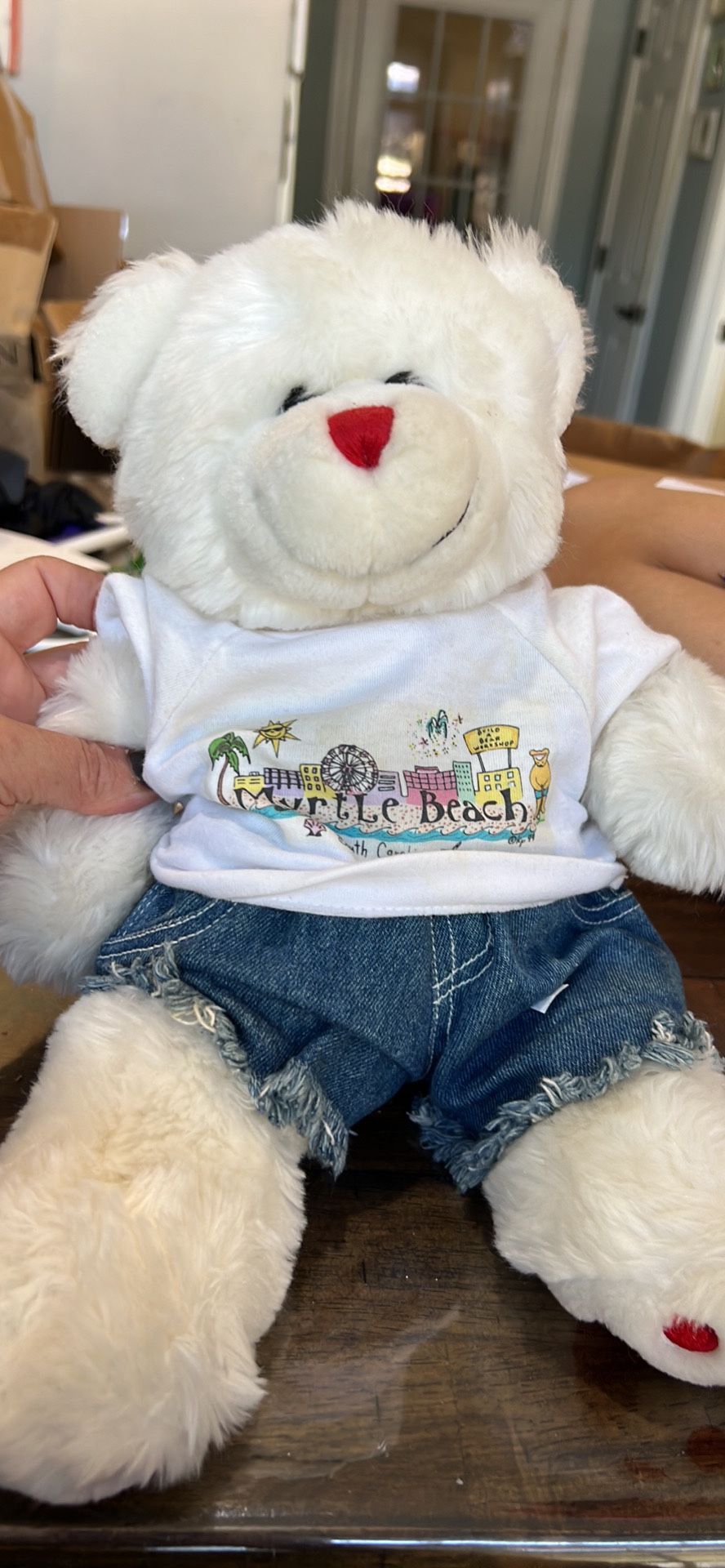 Build a bear: w myrtle beach shirt and shorts