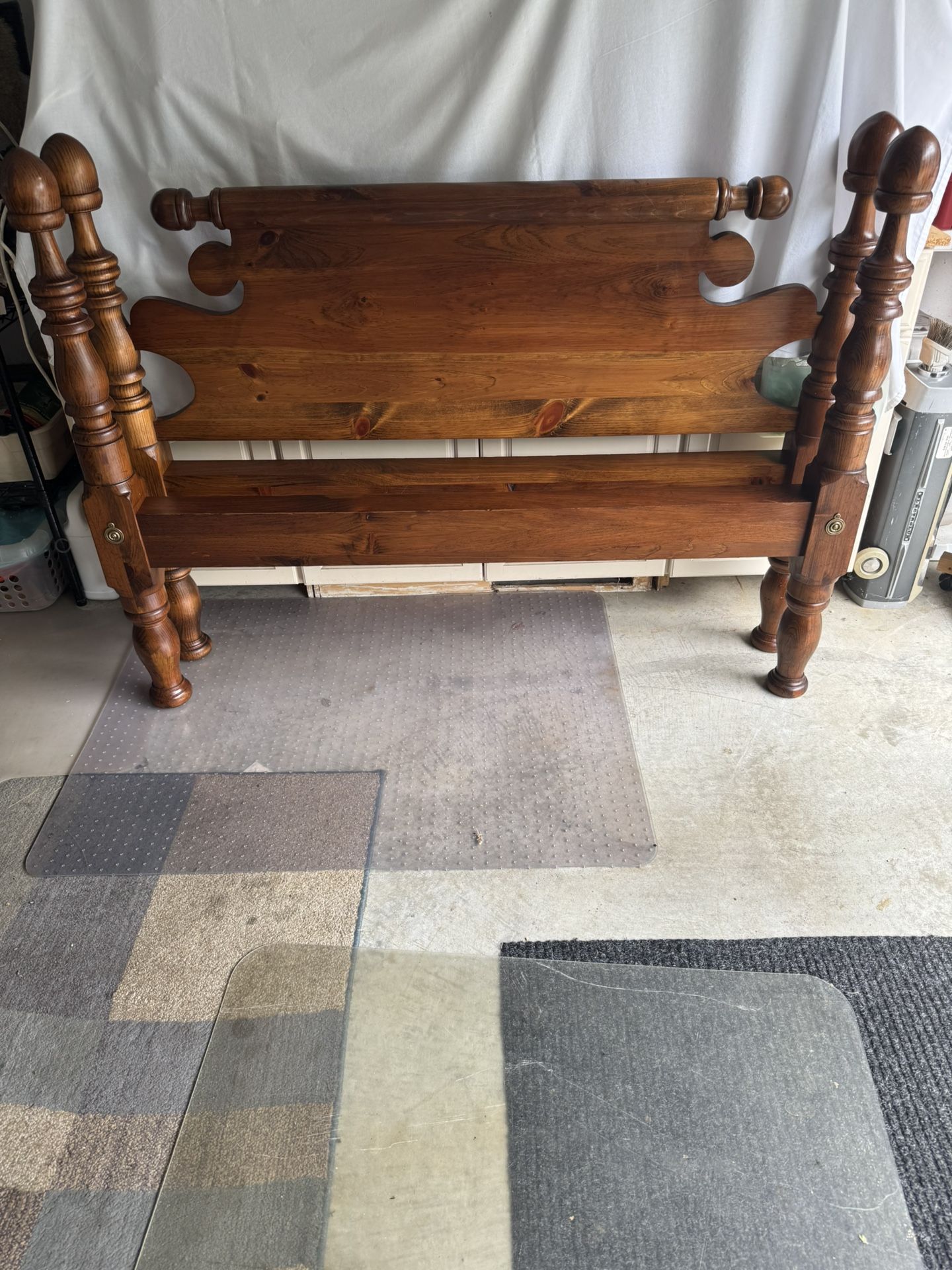 Acorn Pine Double Bed