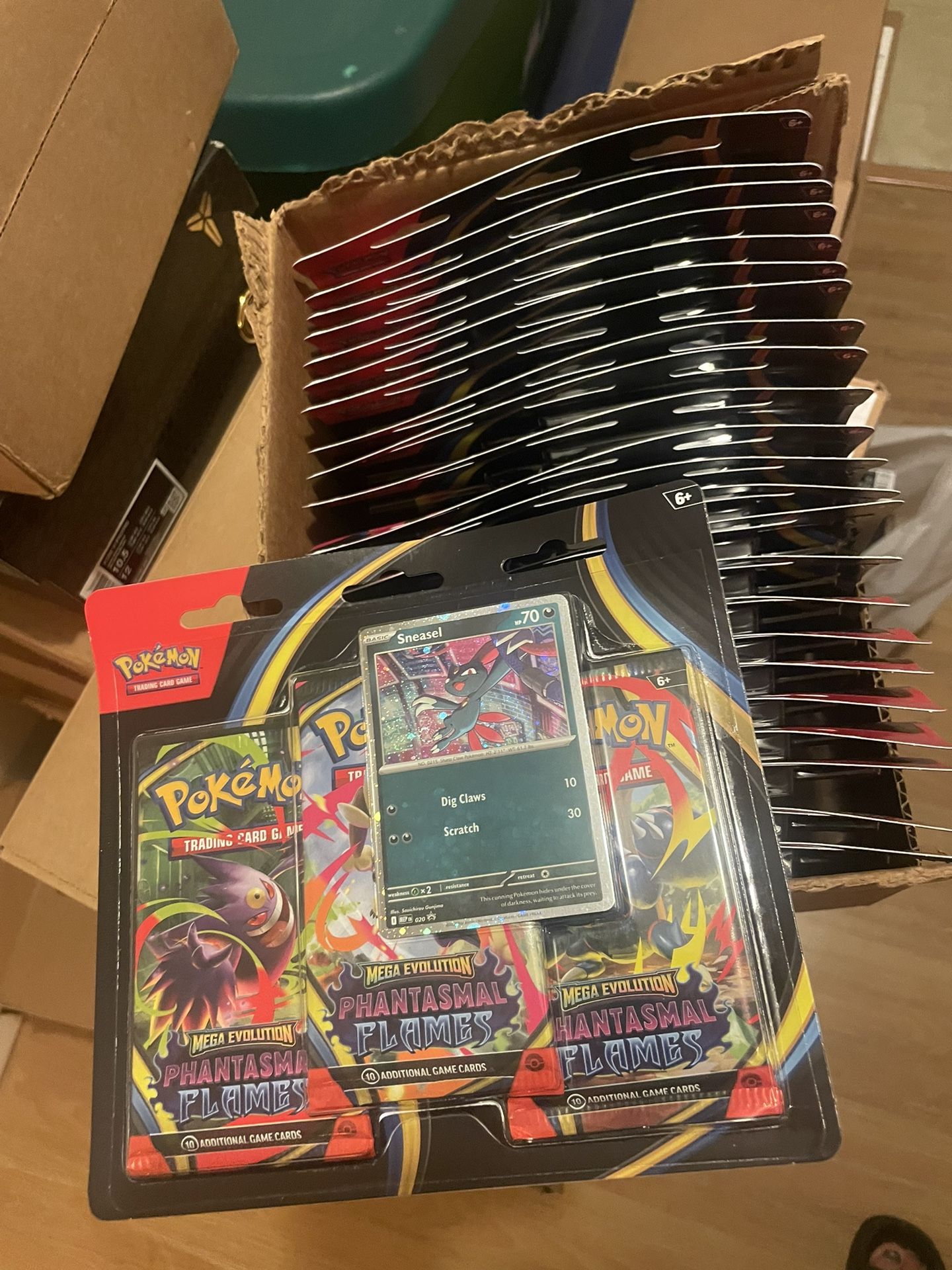 Pokemon Phantasmal Flames 3 Pack Blister