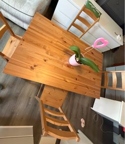 Ikea Table With 4 Chairs Jokkmokk