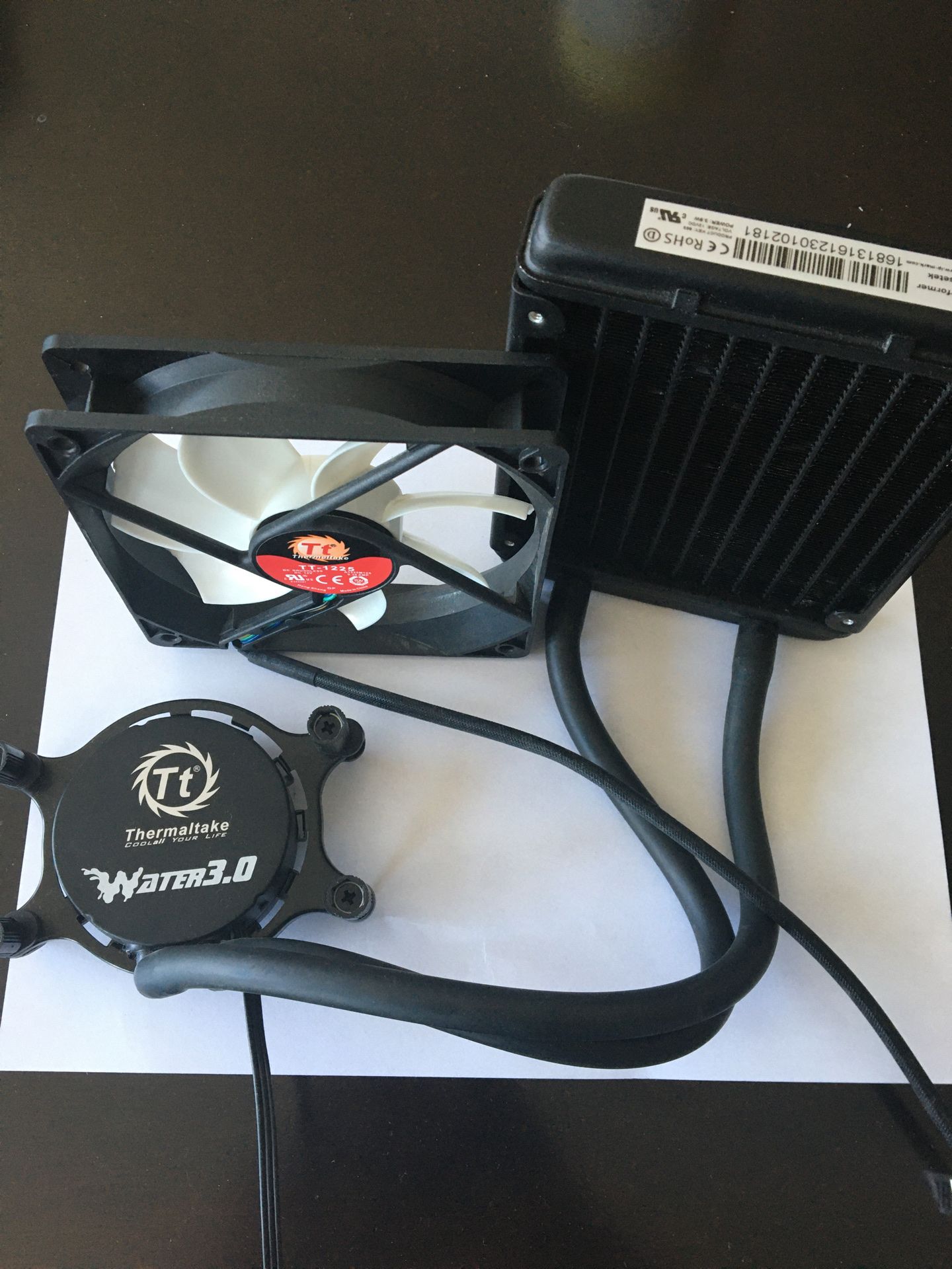 Thermaltake Water 3.0 CPU Single Fan Cooler