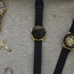 Guess watch  & nixon watch