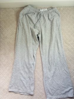 light gray sweatpants medium like new