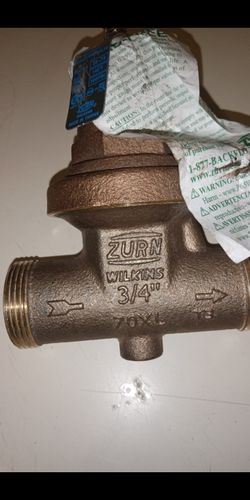 Zurn Wilkins 3/4 in 300 psi  70XL  water reducer valve new