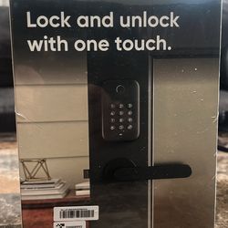 Wyze Auto-Lock Bolt, Fingerprint Keyless Entry Door Smart Bluetooth Deadbolt Replacement