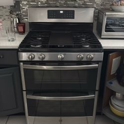 GE Gas Double Oven