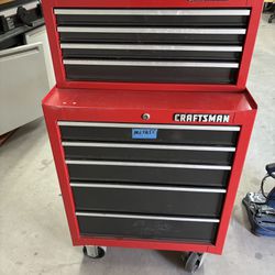 Craftsman Tool Box With10 Drawers Of Tools.  