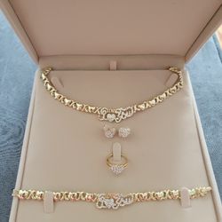 XOXO I Love You Jewelry Set
