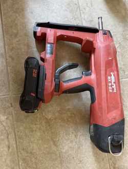 Hilti nail gun