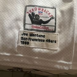 Joe Montana 49ers Jersey Brand New ORIGINAL “